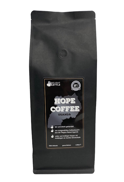 Hope Coffee Uganda | Ganze Bohne | 1000g
