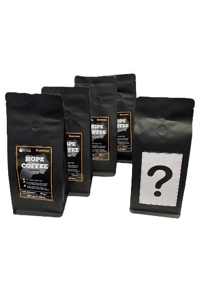 4 PLUS Hope Coffee Uganda | Espresso gemahlen | 250g