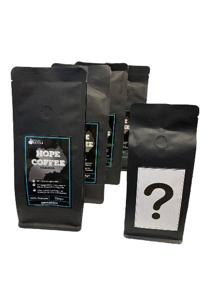 4 PLUS Hope Coffee Uganda | Gemahlen | 250 g