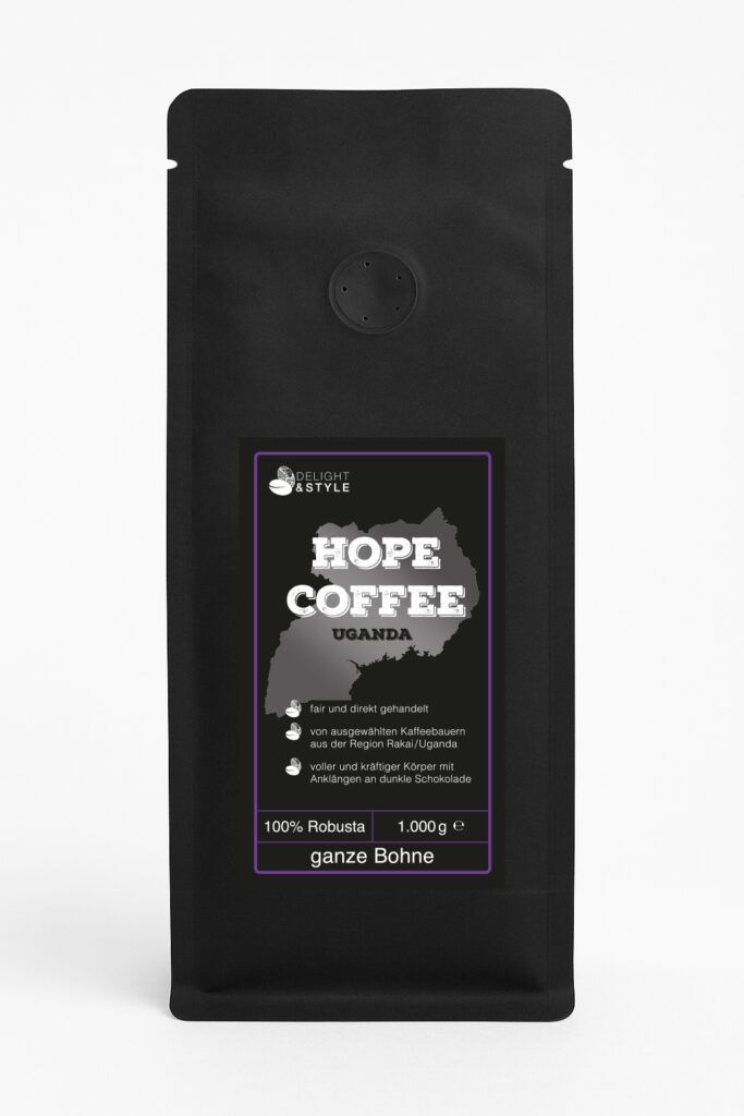 Hope Coffee Uganda | Ganze Bohne | 1000g
